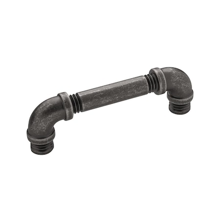 Belwith Products Belwith  96 mm Pipeline Cabinet Pull Center to Center, Vintage Bronze BWHH076011 VB